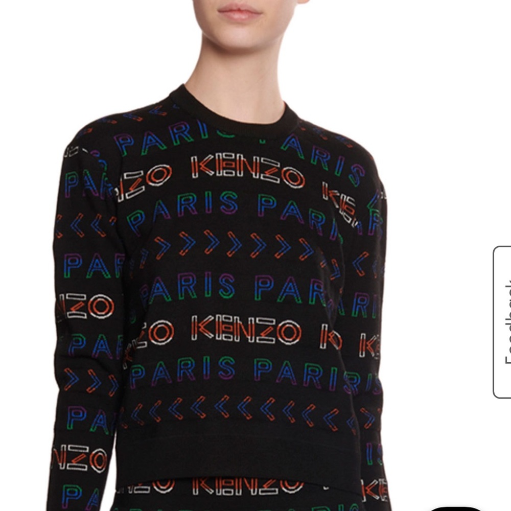 KENZO All Over Kenzo Paris Sweater